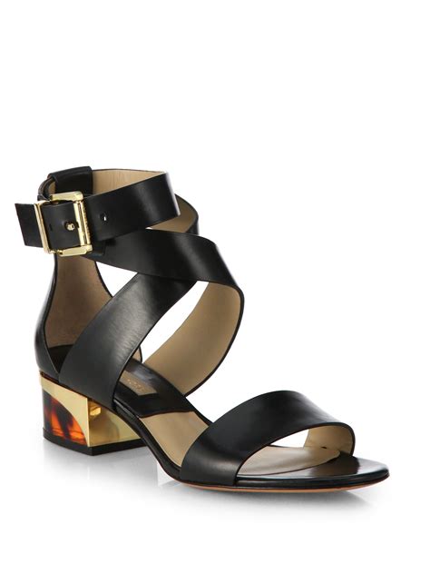 michael kors kindersandalen|michael kors leather sandals.